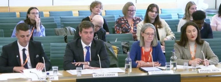 Babyzone CEO gives evidence to Parliament on the Child Poverty Strategy