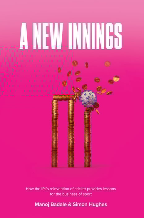 Manoj Badale and Simon Hughes launch book on the business of cricket