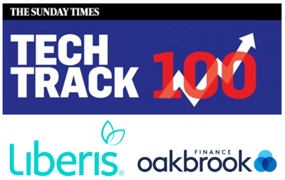 Oakbrook Finance & Liberis featured in The Sunday Times