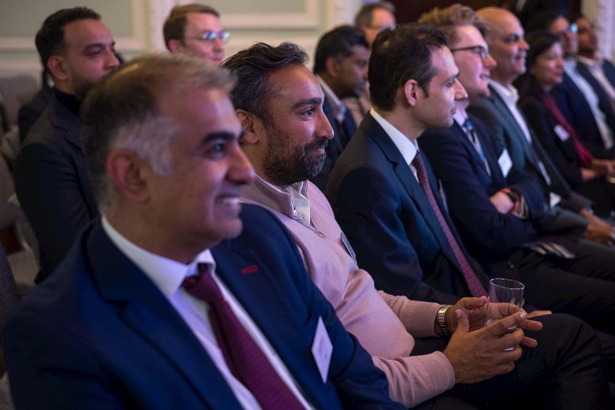 Audience members from the event