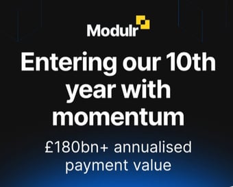 Modulr Achieves Profitability as it enters its 10th Year, processing £180bn in annualised payment value